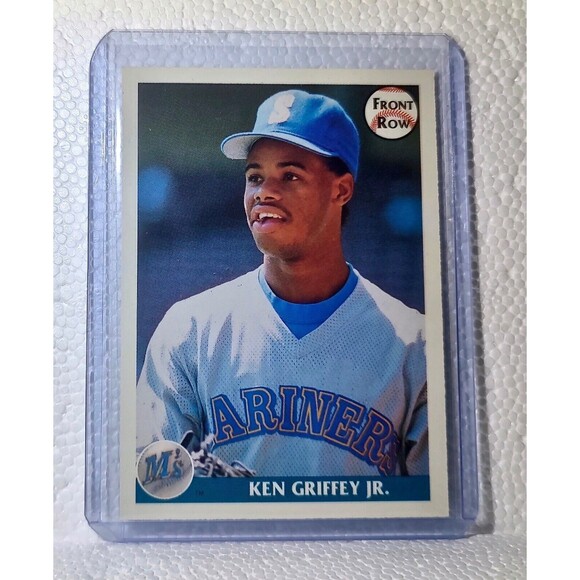 Ken Griffey Jr. 1991 Front Row MLB #5 Charter Member Baseball Card Mariners - Picture 1 of 2
